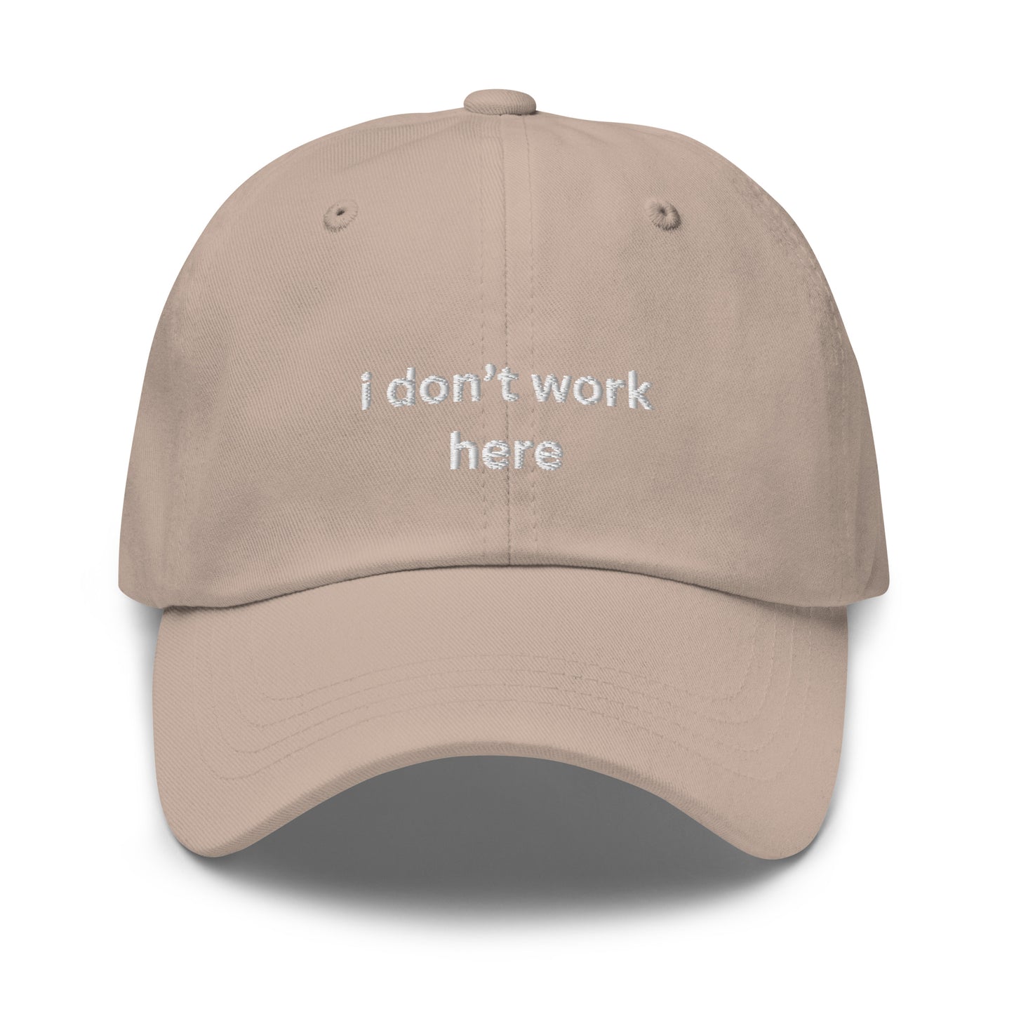 I Don't Work Here
